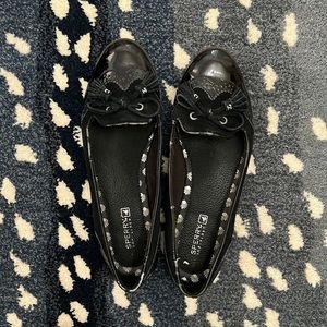 Sperry Black Flats